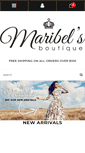 Mobile Screenshot of maribelsboutique.com